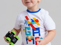 Фуфайка детская трикотажная для мальчиков (футболка)