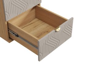 Комод Монблан 47x99 Косы Латте
