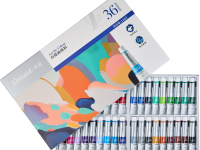 Набор акриловых красок Dmast 36 туб по 12 мл в картонной упаковке