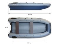 Лодка ПВХ ФЛАГМАН DK 420 Air
