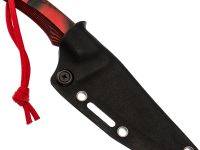 Нож Pocket Wolf Кело, сталь K340, рукоять G10, черно-красный