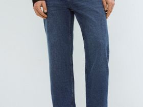 Прямые джинсы Straight, Синий