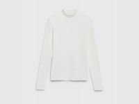 Водолазка из хлопка, Белый