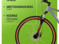 Горный велосипед Foxx Aragon 29, год 2025, цвет Серый, ростовка 18