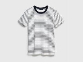 Базовая футболка из плотного хлопка, Белый