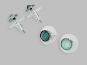 Серьги-пусеты в наборе