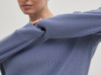 Джемпер из хлопка свободного силуэта