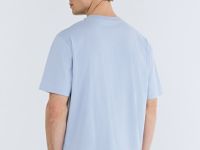 Футболка с принтом, Голубой