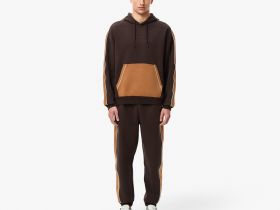 Мужской хлопковый свитшот Lacoste свободного кроя