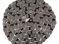 Цепь KMC K1 COOL 1 скорость, BMX-Freestyle, замок (серебристый стандартная 110 звеньев с замком)