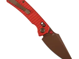 Складной нож Tenable Fenrir, сталь Nitro-V, рукоять алюминий, красный