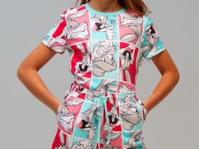 Пижама трикотажная для девочек