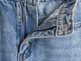 Джинсы Barrel для девочек, Голубой