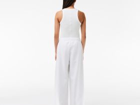 Женские спортивные брюки Lacoste из хлопка