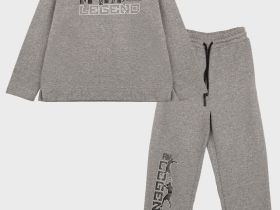 Комплект трикотажный для мальчиков: фуфайка (футболка с длинными рукавами), брюки