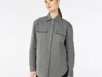 Женская рубашка Lacoste из смеси хлопка