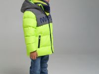 Комплект вязаный для мальчика: шапка, снуд