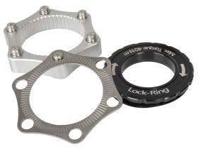 Переходник-адаптер ACME M-Wave для крепления роторов IS6 на CenterLock (черный)