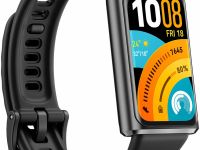 Умные часы HUAWEI Band 11 Pro чёрные, с чёрным ремешком