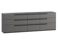 Комод Кимбол 210x70 Графитовый
