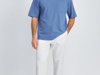 Футболка из хлопка с нагрудным карманом