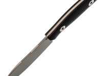 Походный нож Trivisa Aubergine-BG, сталь 14C28N, рукоять G10, черный