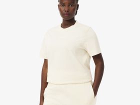 Женская футболка Lacoste из органического хлопка