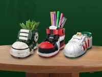 JK8203 Конструктор Подставка для карандашей в виде кроссовки