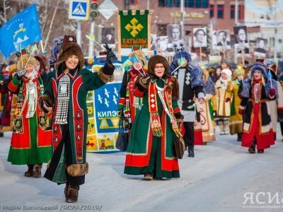 Свыше тысячи человек пройдут в национальных костюмах по Якутску