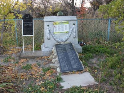 Братская могила советских воинов, погибших в период Сталинградской битвы