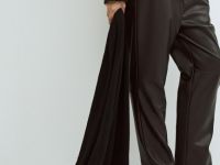 Вязаный шарф, Черный