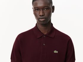 Мужское поло Lacoste L1212 классического кроя