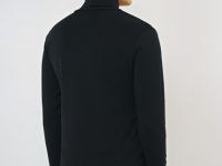 Водолазка из хлопка, Черный