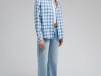Рубашка из 100% хлопка в клетку