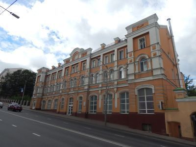 Здание, в котором находилась типография Подземского, рабочие которой участвовали в общегородской политической стачке в январе 1905 г.