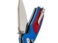 Складной нож Trivisa Hornet-08L, сталь 14C28N, рукоять алюминий/G10