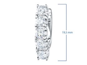 Серьги из белого золота э4712сг08200919