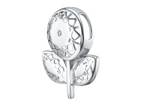 Подвеска из серебра с бриллиантом э0601пд04202937