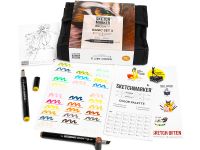 Набор маркеров SKETCHMARKER Brush Basic 3 36 шт