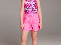Шорты текстильные для девочек
