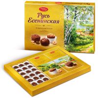 Конфеты в коробке Русь Есенинская, Красный Октябрь, 550 гр.