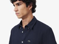 Мужская льняная рубашка Lacoste