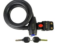 Замок тросовый WHITE SIBERIA (с ключом)