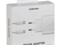 Сетевое зарядное устройство Samsung Super Fast Charger USB Type-C 45W + Cable Type-C (белый)