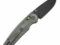 Складной нож Tenable Raven, сталь 14C28N, рукоять микарта, зеленый