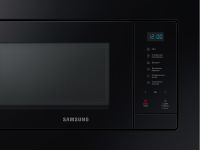 Встраиваемая микроволновая печь Samsung MS23A7118AK/BW, 23 л черное стекло