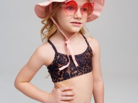 Панама текстильная для девочек