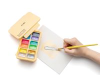 Набор гуаши HIMI 12 цв по 12 грамм, металлики