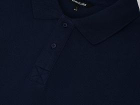 Поло из хлопка пике с коротким рукавом