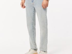 Мужские джинсы Lacoste зауженного кроя